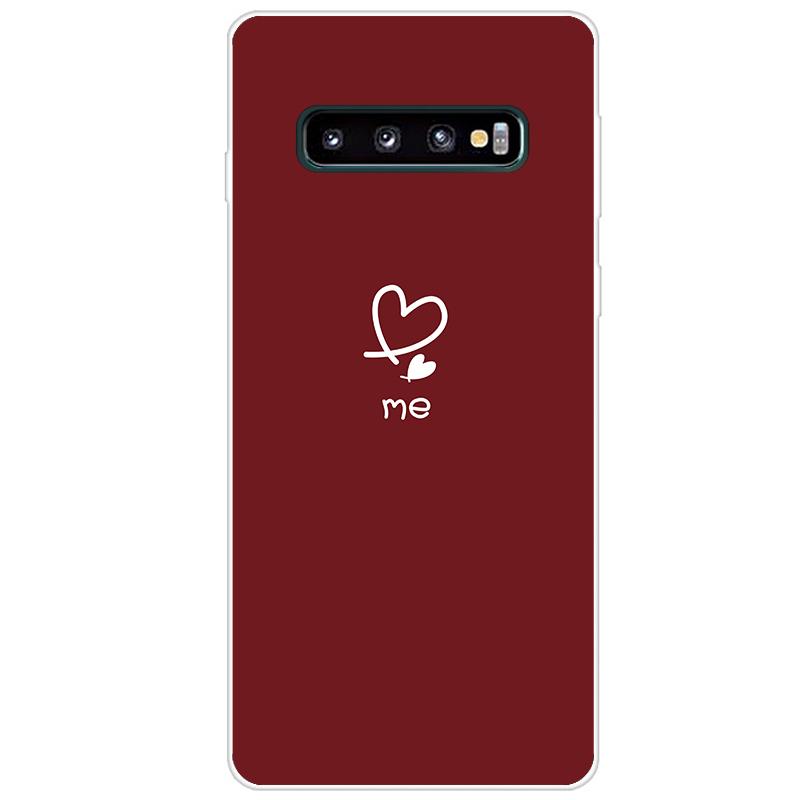 

Чохол з квітами для Samsung Galaxy S10 Plus / S10 / S10e Чохли для телефонів Cute Letter М’яка силіконова задня кришка для Samsung S10 S 10 S10+ Samsung S10