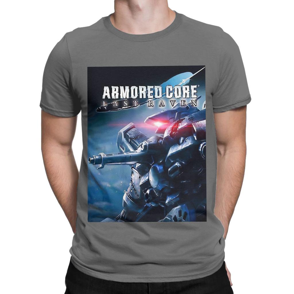 Armored Core 3 Last Raven Cover Funny 100 Cotton TShirt Armored Core Tops Tees For Unisex