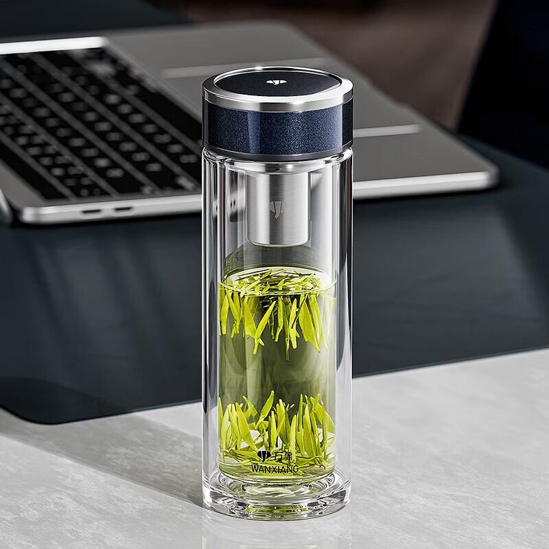 WANXIANG Double-Layer High Borosilicate Glass Cup