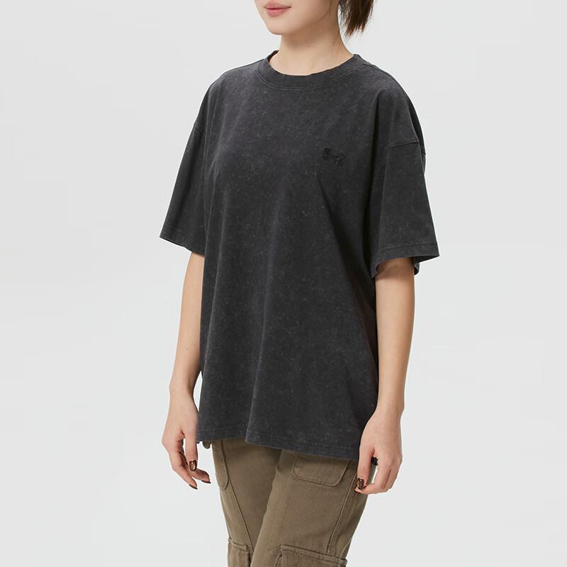 Under Armour Loose Fashionable Comfortable Breathable Casual T-Shirt Unisex Tops 6014291-001