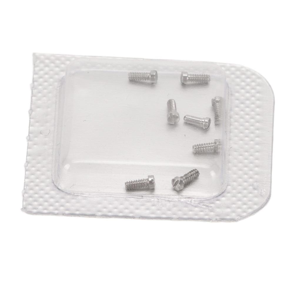 

8pcs Stainless Steel Watch Back Cover Screws 1 X 1.4 X 3.2mm Watch Repair Spare Parts Watch Repair 1.0*1.4*3.2