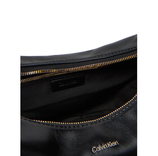 Bag Calvin Klein Calvin Klein Pinched Soft Crescent Sm LV04F3010G Black