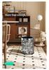 Hemu Cheng High-Capacity Lidless Double-Layer Trash Can for Home and Office