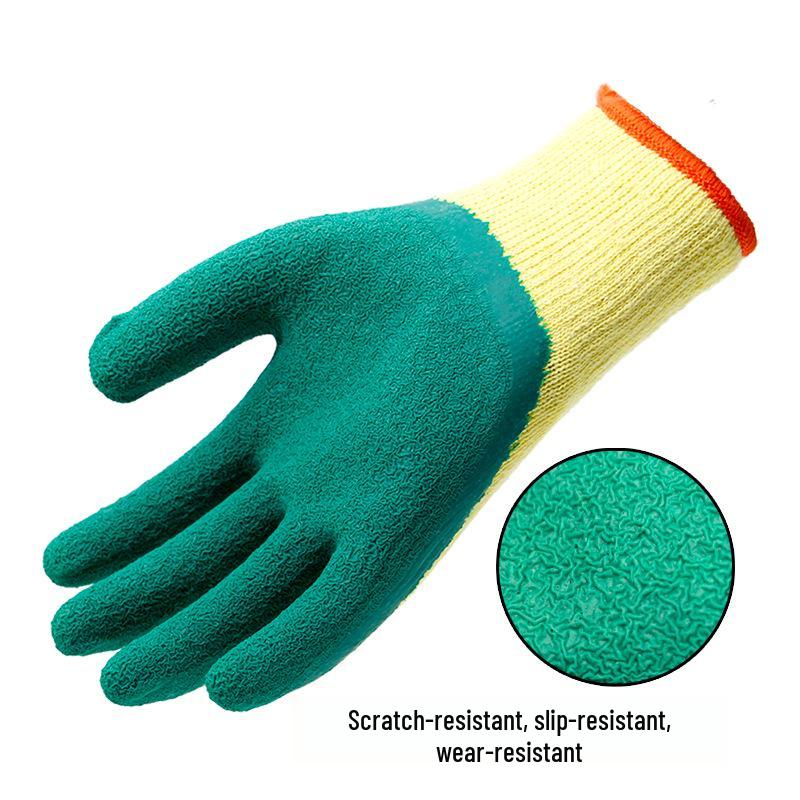Xingyu L208 Anti-Slip Puncture-Resistant Latex Work Gloves