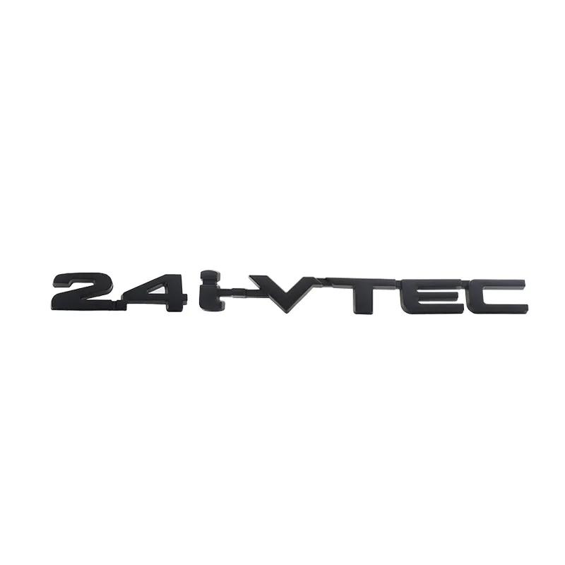 

3D Премиум для автомобиля VTEC 2.4 i-VTEC Капот Крыло Багажник Задняя Крышка Багажника Шильдик Наклейка Эмблема Значок Наклейка чёрный