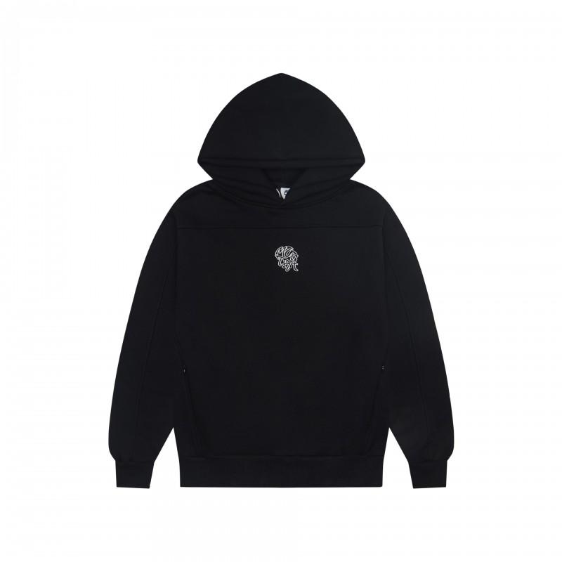 Mens Hip Hop Tracksuit Set Loose Fit Long Sleeve Hooded Top Shorts Streetwear Casual Outfit