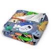 BFDI Throw Blanket Soft Novelty Blanket For Home Decor Travel Flannel Bedspread Bed Cover
