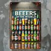 Decorative Metal Beer Sign 30x20cm