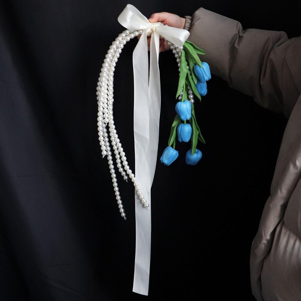 Opakovaně použitelné dekorativní svatební květiny Pohodlná rukojeť Svatební doplňky Svatební párty