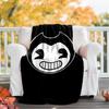 Bendy and the Ink Machine Theme Printed Blanket - Perfect for Couch, Bed, Travel & Outdoor Use | Machine Washable, Cozy & Durable.