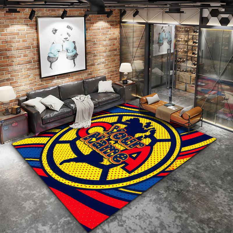 Club America Custom Name Carpet Rug For Living Room Bedroom Home Sofa Decoration Kids Play Nonslip Floor Mat