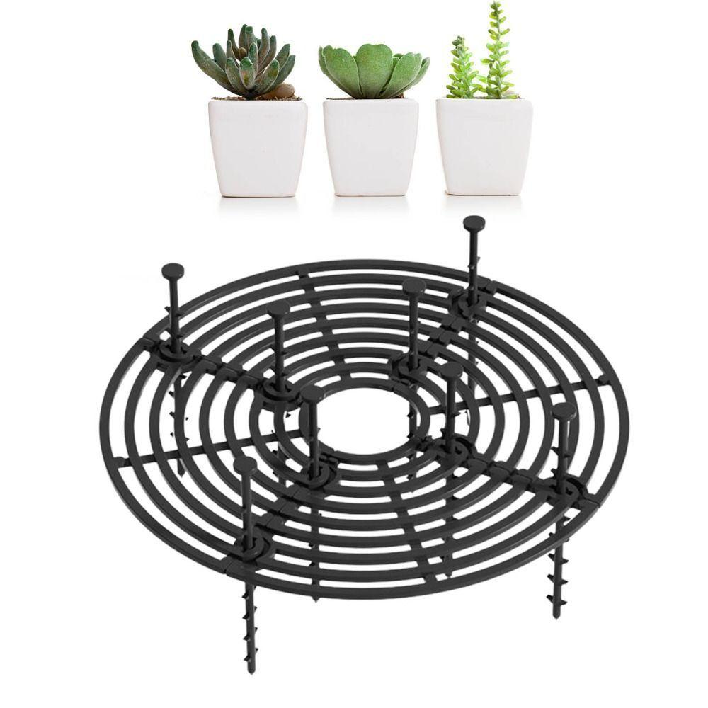 Cuttable Plant Pot Guards Round/Square Plastic Flower Pot Cover Multi-use 19cm/30cm/52cm Plant Protection Mesh Home Decor