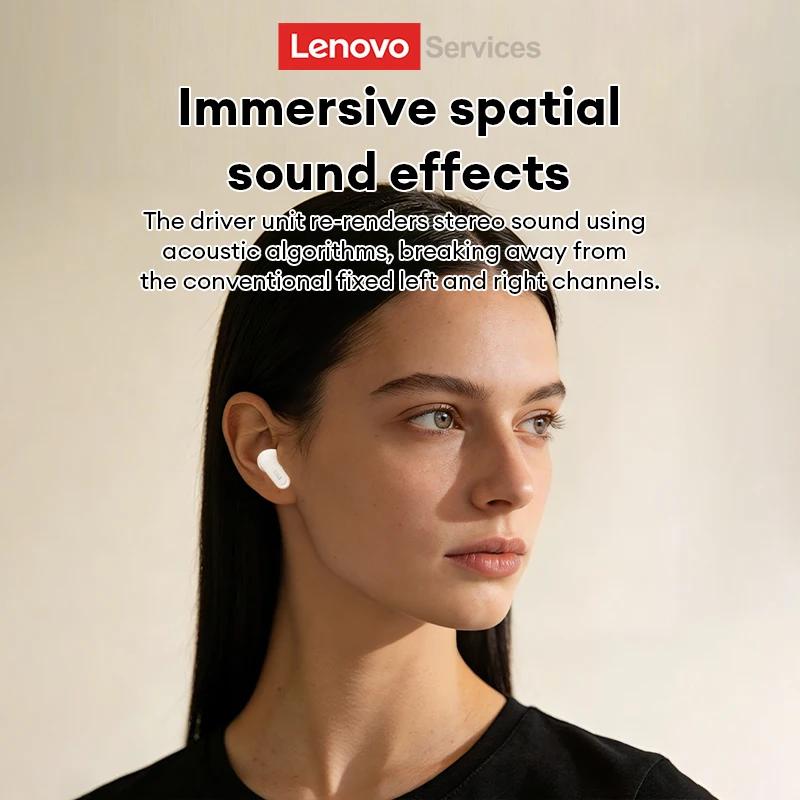 Original Lenovo LE260 Wireless Headphones In-Ear Bluetooth 6.0 Ultra-Low Latency Gaming Earphones TWS Clear Call Earbuds ENC Noise Reduction