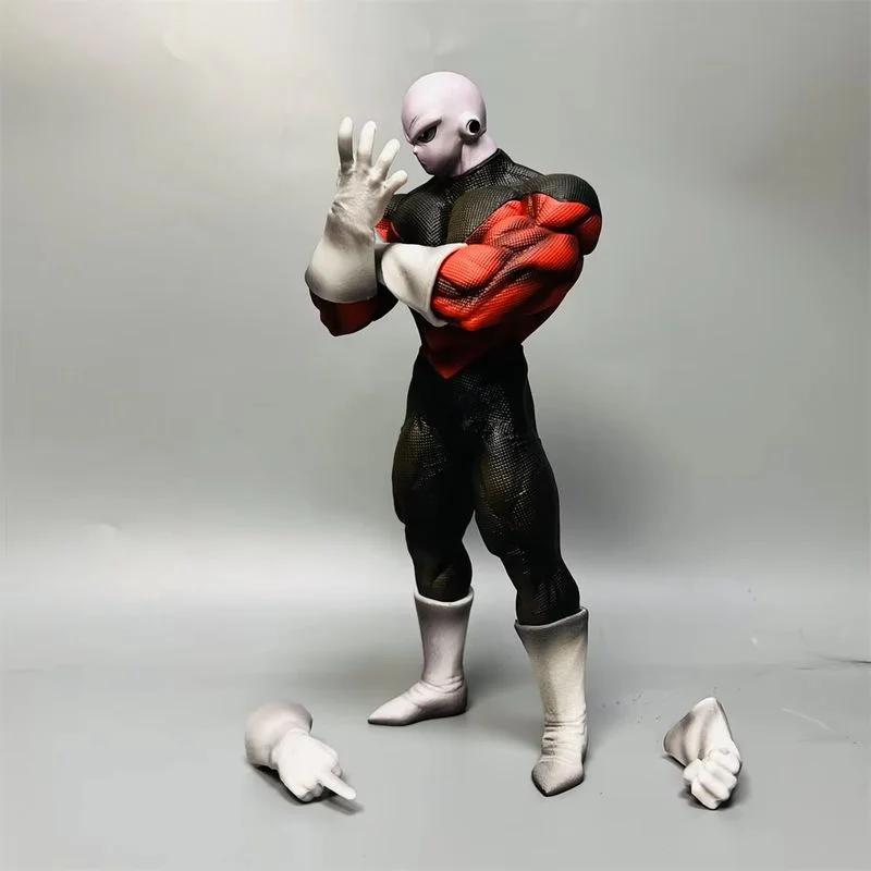 25cm Dragon Ball Anime Super Jiren Three Arm Interchangeable Action Figure Pvc Model Statue Collection Decoration Toys Gift