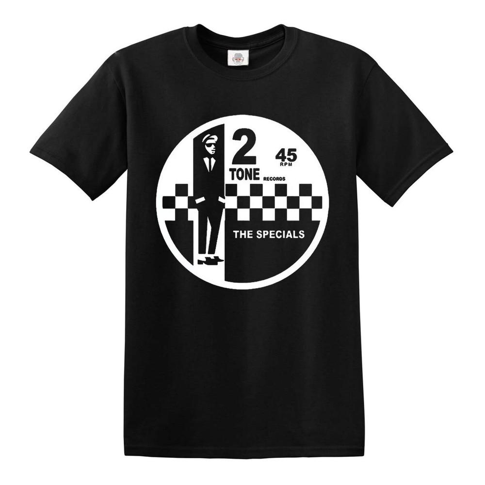2 Tone Records The Specials Retro Hudební Tričko SKA Northern Soul Reggae Top Tričko
