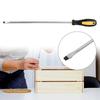1/2pcs Extended Screwdriver Alloy Steel 12Inch Long Slotted Cross Screwdriver Magnetic Screwdriver With Rubber Handle