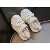 Girls' Sandals New Spring Summer Collection Children's Sports Sandals for Toddler Girls Mesh Shoes Fashionable Mid-Calf Shoes with Closed Toe