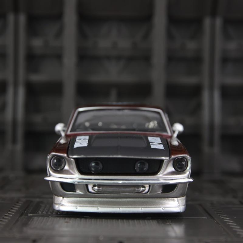 AAYH1 Maisto 1:24 1967 Mustang GT Alloy Sports Car Model Diecast Metal Modified Muscle Racing Vehicle Car Model Simulation Kids Gift