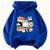 Funny Sushi Cat Food Design Printed Hoodie Kids Cat Children's Sweatshirt Hoody for Boys Girls Spring Y2k Casual Hoodies