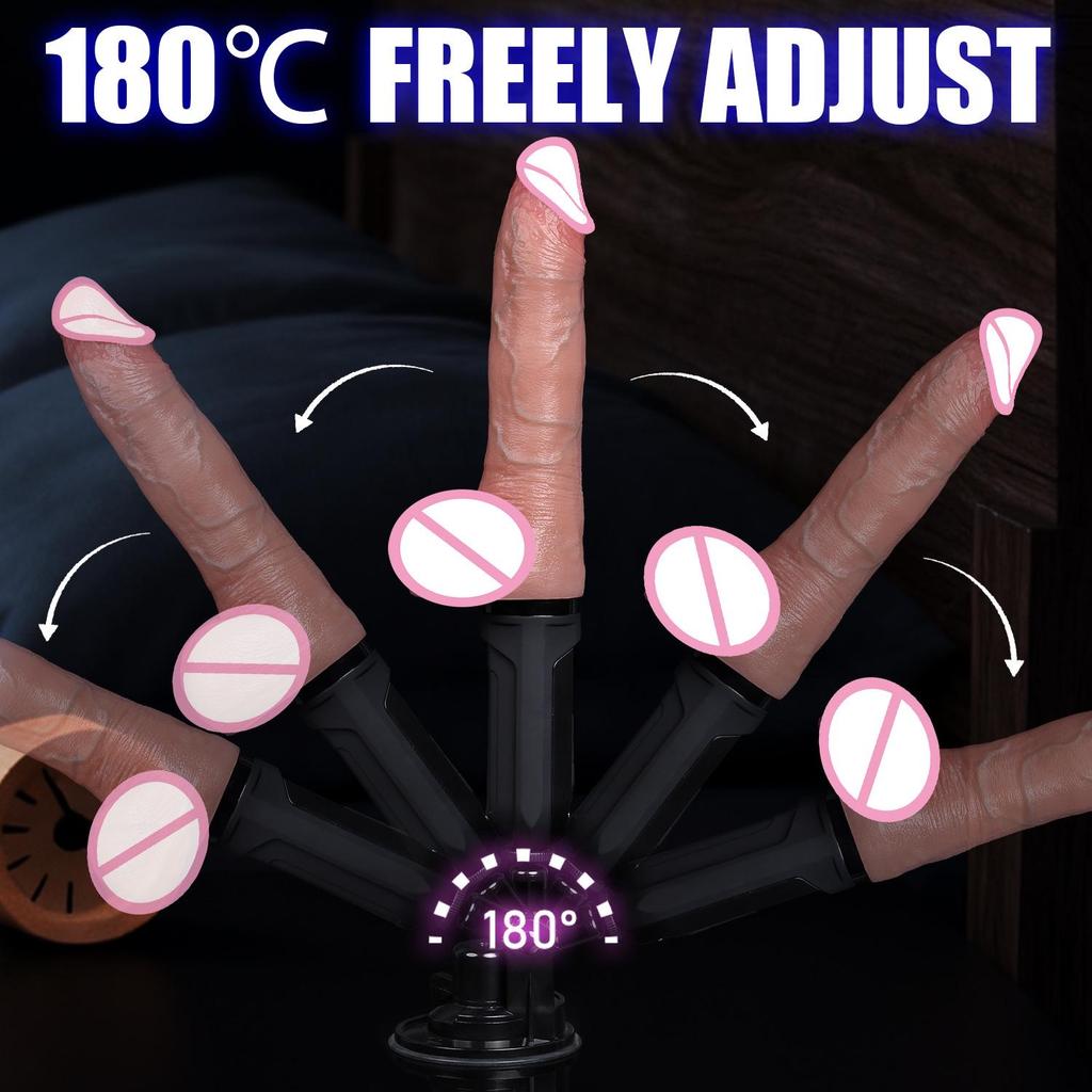 Soft Silicone Vibrating Dildo for Women - Adult Toy