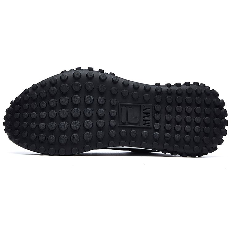 Fila Mihara Yasuhiro X T1 Leather Comfortable Low-Top Dad Sneakers Women Sneakers Black F12W034123FBK