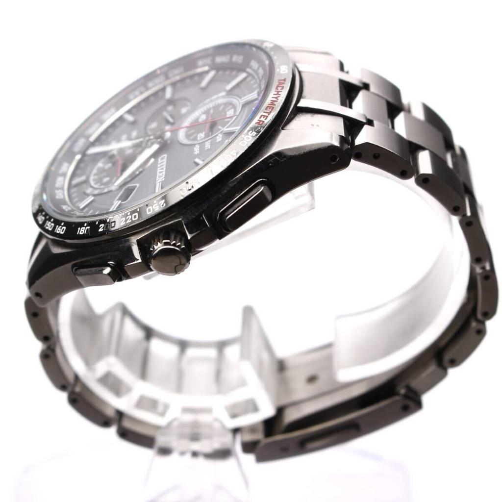 CITIZEN ATTESA Solar Perpetual Discontinued Made in Japan Eco-Drive Radio-Controlled Men's Watch, Titanium, Chronograph, Calendar, Model, 2017