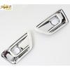 For Toyota Land Cruiser LC300  Chrome ABS Front Bumper Fog Light Frame Cover