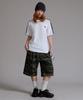 LIKE THE MOST Track Raglan Oversized Short Sleeve T-Shirt_White