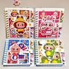 A7 Coil Book Cute Cartoon Spacer Notebook Girl Heart Note Book Notepad Handbook