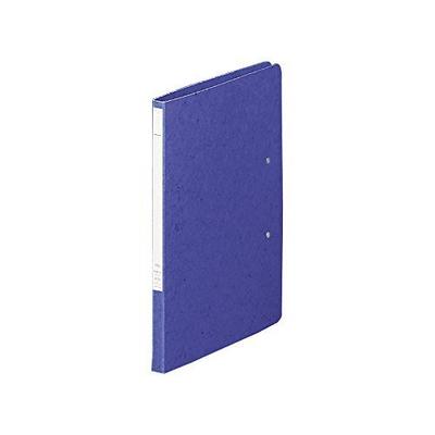 LIHIT LAB Punchless File, Bi-fold, A4, Indigo, F-307-5 00036255 [Set of 5]