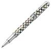 Zezo Maestro Jubilee Rollerball Fine Oceanic White and Iridescent Black Tahitian Limited To 223 No Two Pens Are Pen, Point. Mother-of-pearl