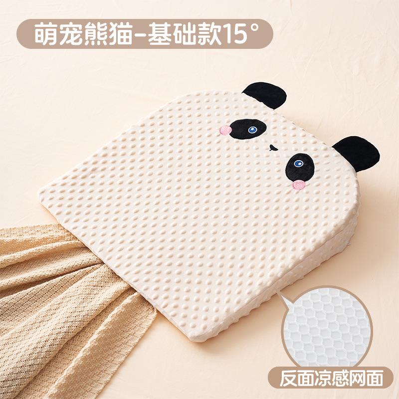 Newborn Baby Anti-Spit-Up Slope Pillow, Baby Anti-Overflow Milk Choking Slope Pillow, Side-Lying Feeding Pillow, Nursing Pillow