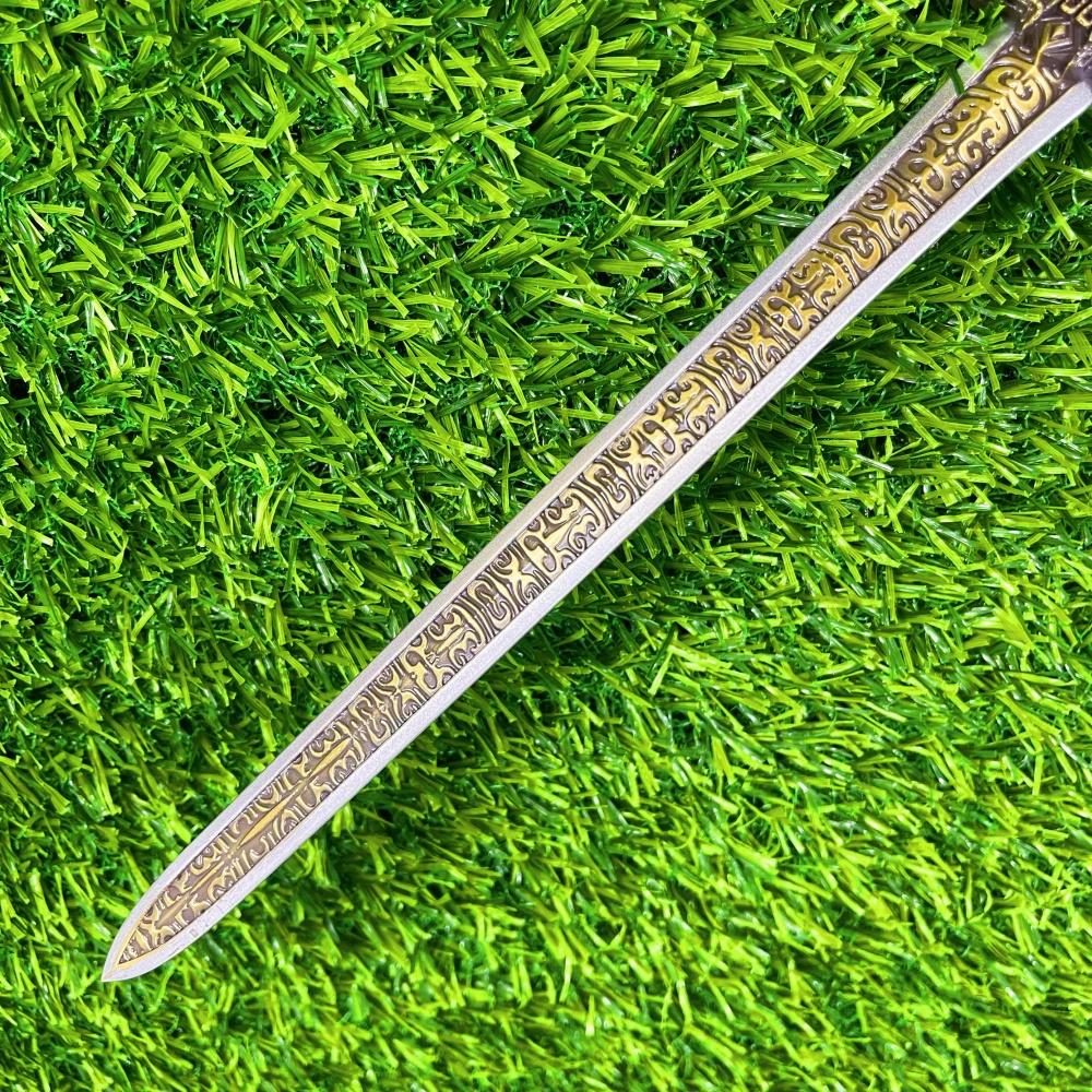 11inch Metal Chinese Ancient Katana Real Size Japanese Katana Original Samurai Sabre Steel Blade Sword Original Ninja Knife Toy