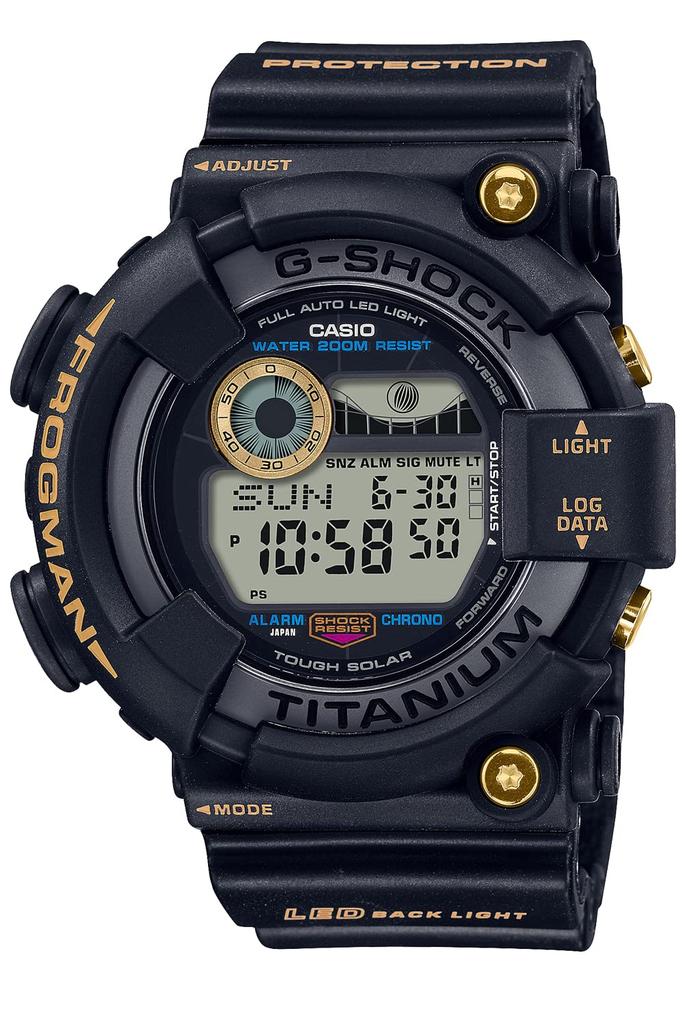 Casio Watch Black Solar Celebrating the 40th Anniversary of and the 30th Anniversary of FROGMAN G-Shock Diver's GW-8230B-9AJR Men's Model, G-SHOCK
