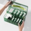 Lidded Cable Organizer Box-Compartmentalized Desktop Cord Manager for Charging Cables & Headphones, Dustproof Drawer Storage Box