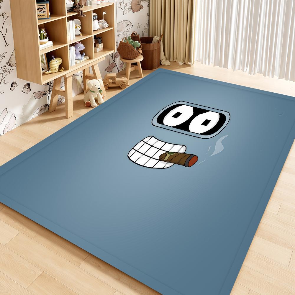 Door Mat Cartoon Bedside F-Futurama Entrance Bath Floor Funny Decoration Corridor Door Mat Carpet Living Room Balcony