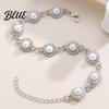 Mixed Match Jewelry Set 3Pcs/Set Women Rhinestones Inlaid Imitation Pearls