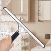Stainless Steel Squeegee Non Slip Ergonomic Grip 1Pcs Streak Free for Shower Tile Wall Glass Door Window Car Exterior