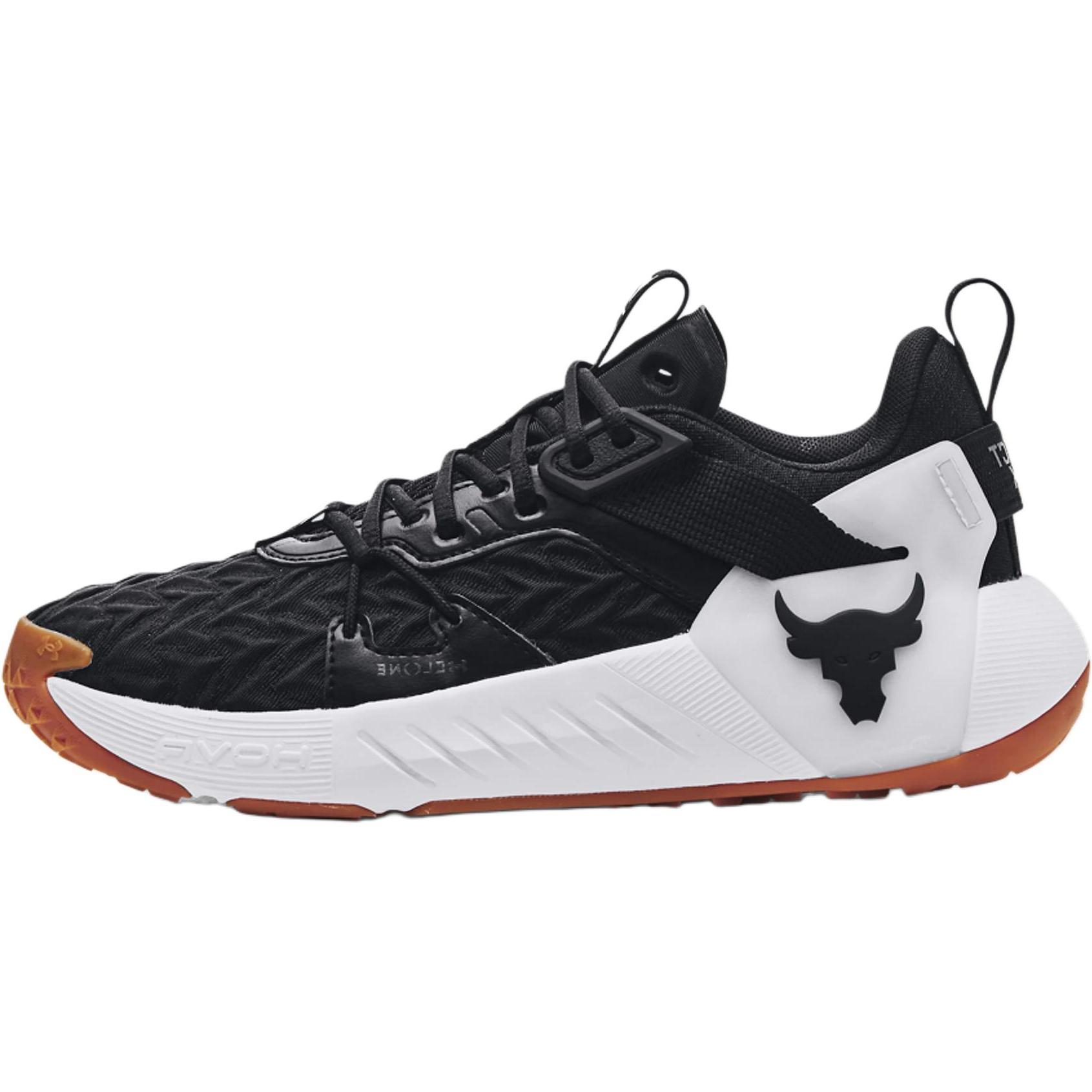 

Under Armour Project Rock 6 GS Черные Белые Гум Детские Кроссовки 3026536-001 40