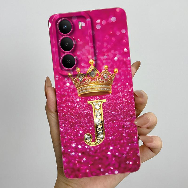 Phone Case For Realme C71 2025 Cover Luxury Crown Letters Soft Silicone Shell Shockproof Bumper for Oppo realme C71 C 71 4G Etui