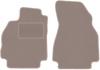 Beżowe dywaniki przednie dla: Renault Megane II Kombi, Grandtour (2002-2008)