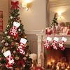 Embroidered Snowman Christmas Stockings New Year Christmas Tree Fireplace Decoration Gift Socks