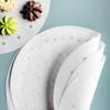 150 PCS Bamboo Steamer Liners, Round Air Fryer Parchment Paper with Holes, 10 Inches Anti-Stick Steamer Liner, White Steamer Paper