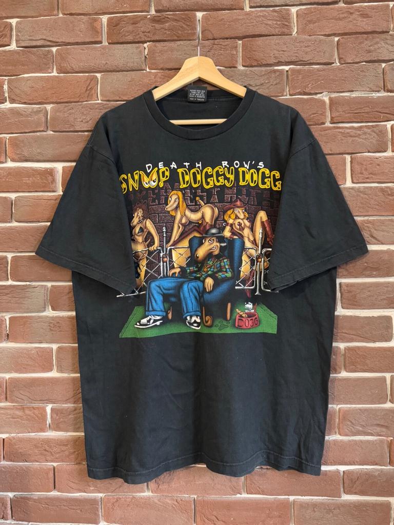 Vintage 00s Snoop Dogg Doggfather Rap Band Tee Grail Rare XL Black Unisex T-Shirt