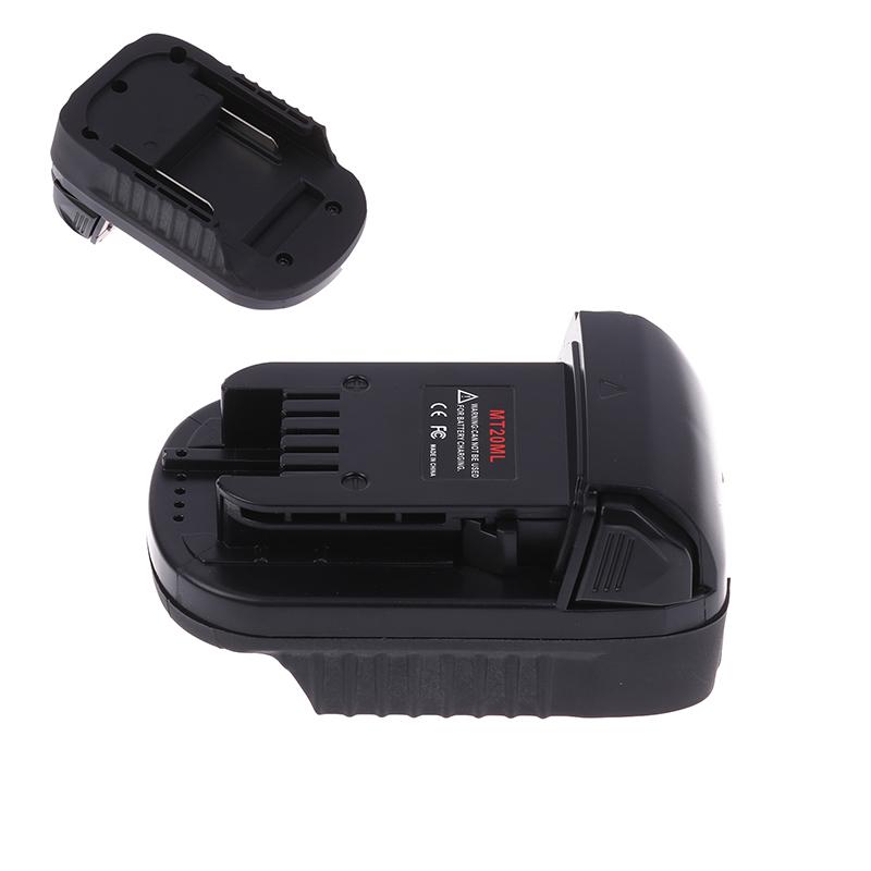 1 Piece For Makita 18V Li-Ion Battery Bl1830 Bl1860 Bl1815 Convert To For Milwaukee 18V Lithium Battery Mt20Ml Adapter