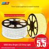 Waterproof Outdoor LED Strip Light - 5050 Seven-Color Decorative Soft Light for Home, Cabinet, and Display.