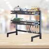 Double-Layer Kitchen Sink Dish Drying Rack