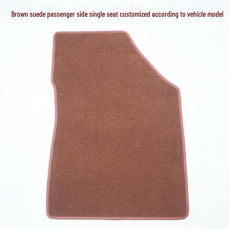 3D Surround Car Floor Mat - Main Driver, Anti-Slip, Suede, Universal Fit