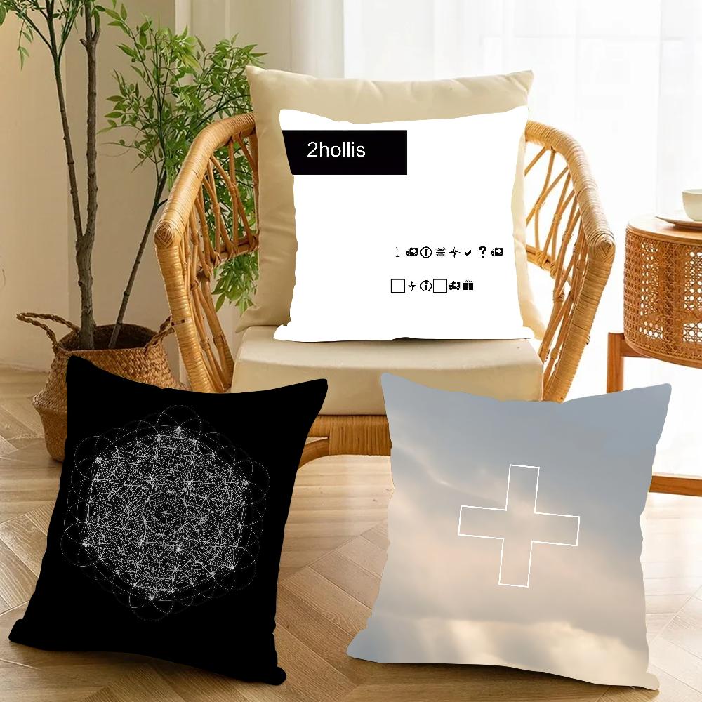 2hollis-s Singer Pillow Case Applicable Space For Guest Rooms Interiors Cars Office House Decoration