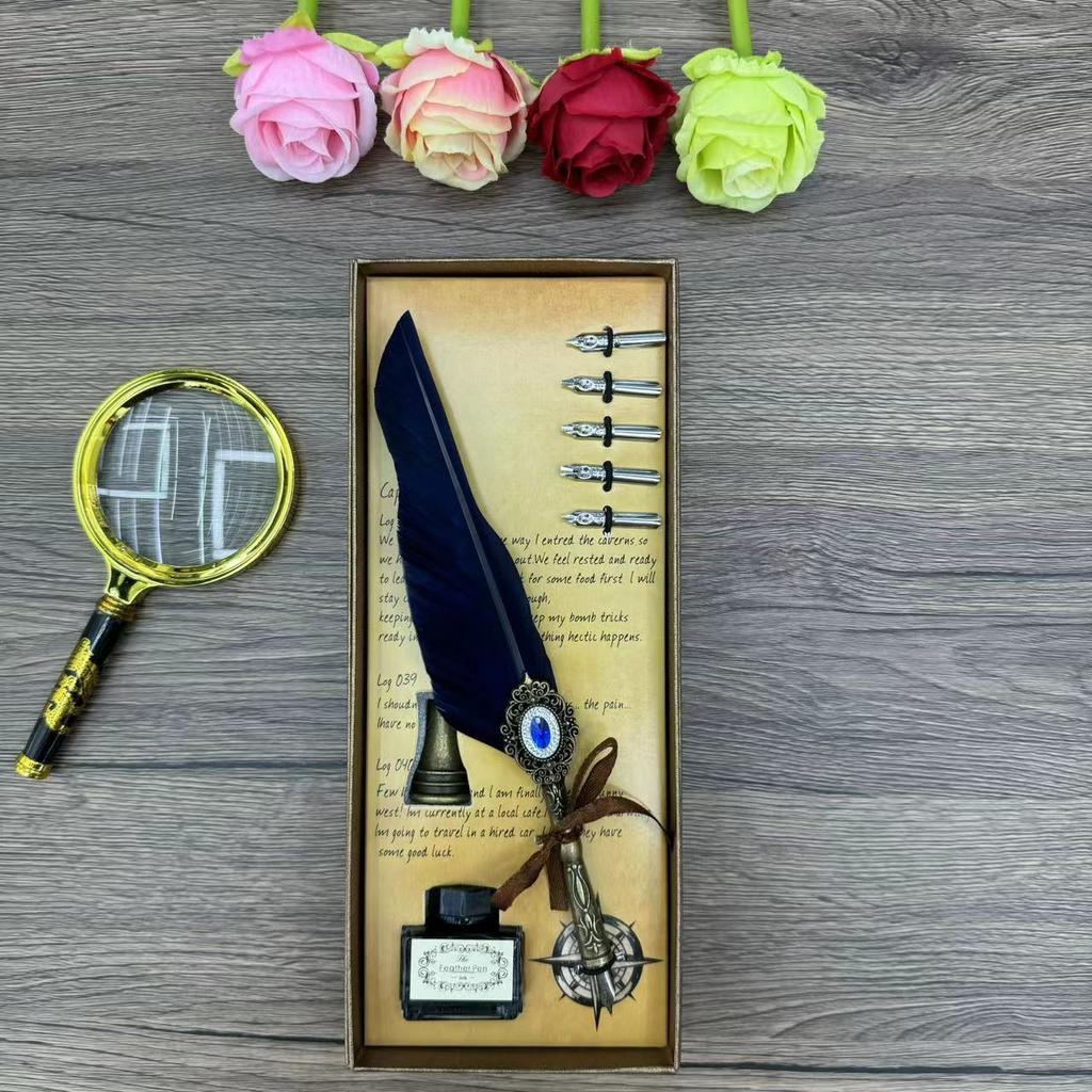 Retro Quill Business Gifts, Graduation Season, Dipping Pen, Pen, Friendship Birthday Gift